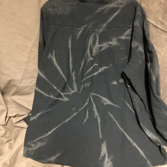 SIZE xl WOMENS 100% cotton top NEW reverse dyed by me! And only $20 - Picture 8 of 8